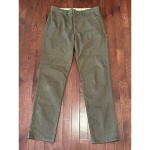 Rag & Bone New York Pants 33x31 Army Green Casual Slim Fit Chinos EUC